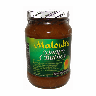MATOUK'S Mango Chutney 16 oz.