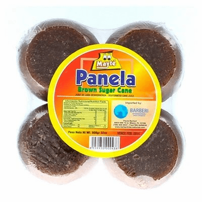 Mayte Panela Brown sugar cane ( 8 Caritas ) Net. Wt 32 oz