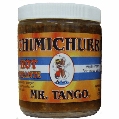 Mr. Tango Chimichurri Picante (Spicy Chimichurri ) Plastic Jar 12oz