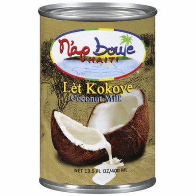 Nap boule Haiti Let Kokoye (Coconut Milk) Net.Wt 13.5 Oz