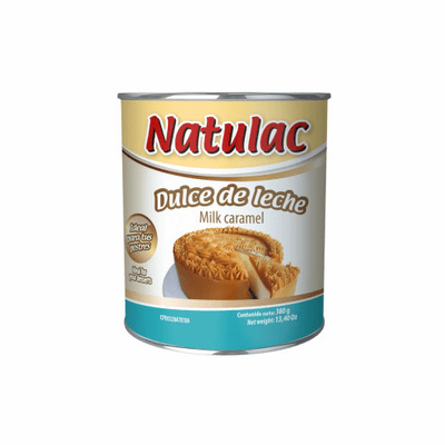 Natulac Dulce De Leche ( Milk Caramel ) Net. Wt 380 Gr