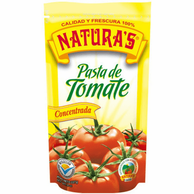 Naturas Pasta de Tomate Concentrada Net.Wt 8 oz