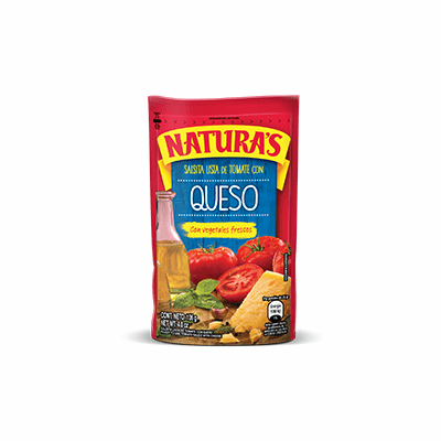 Naturas Salsita Lista de Tomate Con Queso y Vegetales Frescos (Prepared Ranchera Tomato Sauce with cheese) Net Weight 8oz