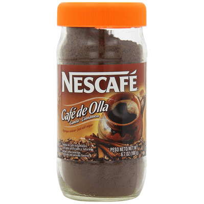 Nescafe Cafe De Olla Cinnamon Net.Wt 190gr