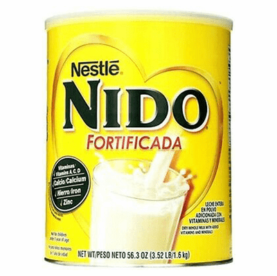 Nestle Nido Milk Powder Fortificada 3.52 lbs. (56.3 ounces)