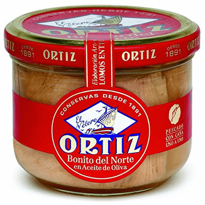Ortiz Bonito del Norte en Aceite de Oliva (Spanish White Tuna in Olive Oil) 270 grs