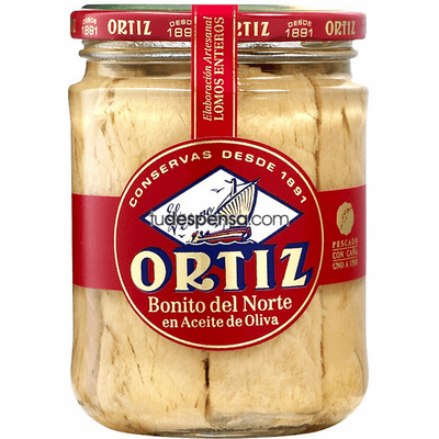 Ortiz Bonito del Norte en Aceite de Oliva (White Tuna in Olive Oil) 380grs