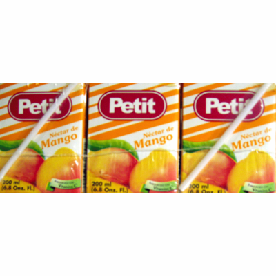 PETIT Nectars one liter tetra pack containers (33 oz.)