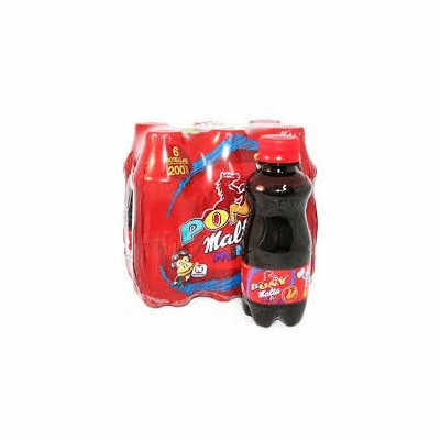 Pony Malta Plastic Bottles Colombian Drink