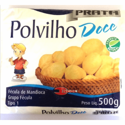 Prata Polvilho Doce (Sweet Cassava Flour) 500g