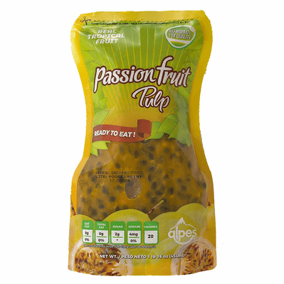 Passion Fruit Pulp Alpes Pulpa de Maracuya