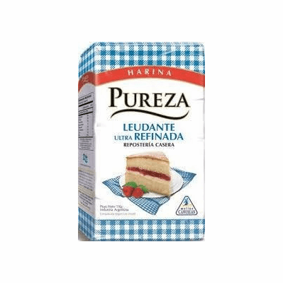 Pureza Harina Leudante Ultra Refinada Reposteria Casera Net. Wt 1 Kg