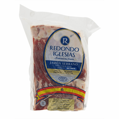 Redondo Iglesias Jamon Serrano Lasqueado (Sliced Serrano Ham) pack 4oz