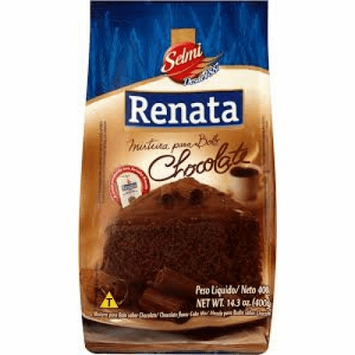 Renata Mistura Bolo Chocolate (Chocolate Cake Flavor Mix) Ba 14.1oz