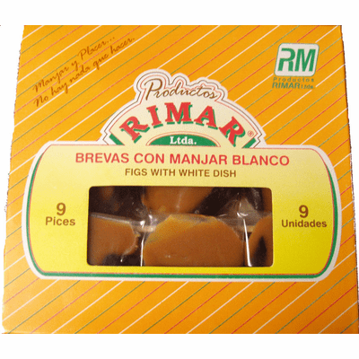 RIMAR / SUSABOR Brevas Con Manjar Blanco 300 grs (6 unidades)