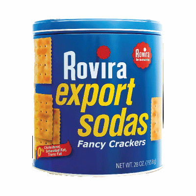 Rovira Galletas de Soda 28 oz Galletas Rovira