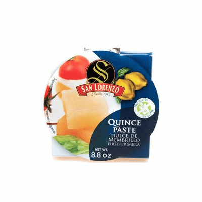 San Lorenzo Quince Paste (Dulce de Membrillo) Free Gluten Net Wt 8.8 oz
