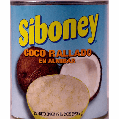 SIBONEY Coco Rallado en Almibar 34oz
