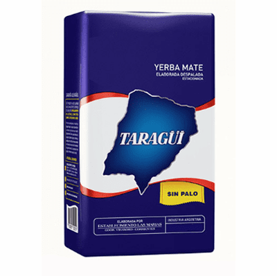 Taragui Yerba Mate Sin Palo 500 grs / 1.1lb