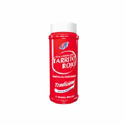 Tarrito Rojo Kola Granulada Tradicional 11.5 oz