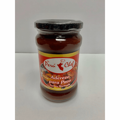 The Peru Chef Aderezo Para Pavo ( Turkey Marinade ) Net.Wt 10.5 oz