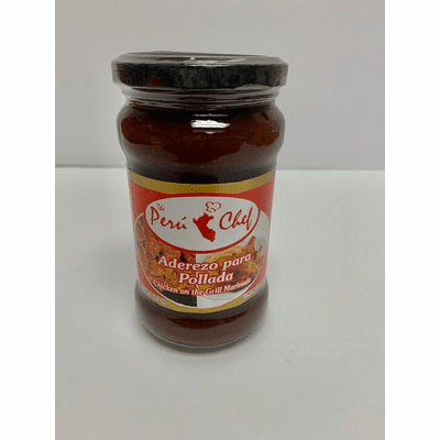 The Peru Chef Aderezo Para Pollada ( Chiken On The Grill Marinade ) Net.Wt 10.5oz