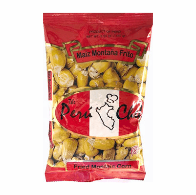 The Peru Chef Fried Montain Corn ( Maiz Montana Frito) Net.Wt 100 gr