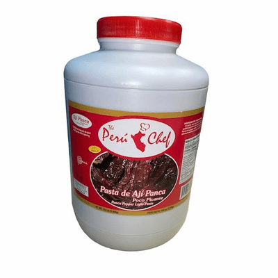Belmont or Peru Chef Pasta De Aji Panca (Panca Pepper Light Paste) Net. Wt 116 oz