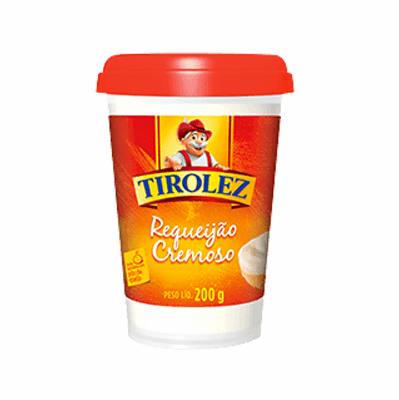 Tirolez Requeijao Cremoso 200 grs (7.05 oz)