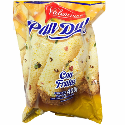 Valenciano Pan Dulce Con Frutas Net.Wt 400 gr