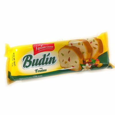 Valente/ Valenciano Budin Con Frutas Net.Wt 170g