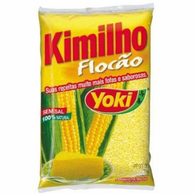 Yoki Kimilho Flocao ( Farinha De Milho Flocada ) Net .Wt 500g